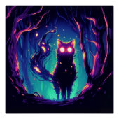 Mystic Glow glänzend Poster (Vorderseite)