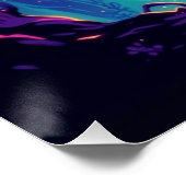 Mystic Glow glänzend Poster (Ecke)