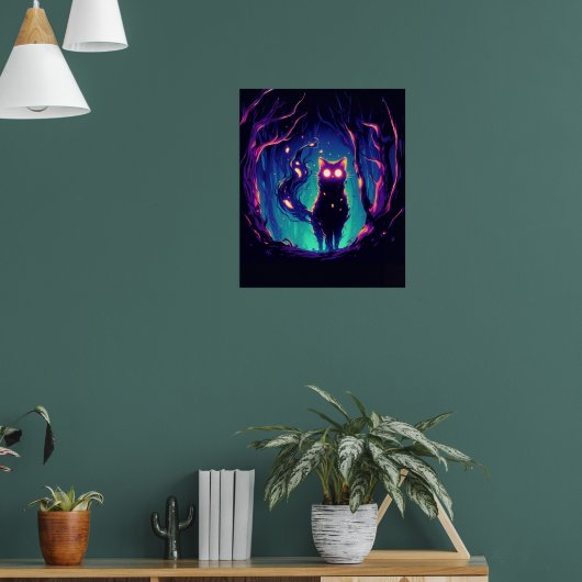 Mystic Glow Poster (Wohnzimmer 1)