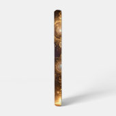 Mystic Gold Celestial Diagramm Handy-Fall Samsung Galaxy Hülle (Linke Seite)