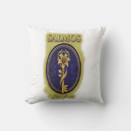 Mystic Golden Key & Bloom: Elegant Logo Design Thr Kissen