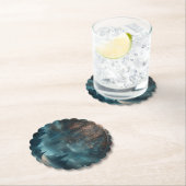 Mystic Gothic Steampunk - Blue Copper Patina  Untersetzer (Vor Ort)