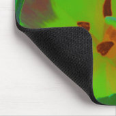 Mystic Green Tulip Mousepad (Ecke)