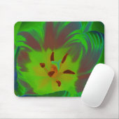 Mystic Green Tulip Mousepad (Mit Mouse)