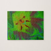 Mystic Green Tulip Puzzle (Horizontal)