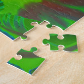Mystic Green Tulip Puzzle (Seite)