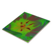 Mystic Green Tulip Tile Fliese (Seite)