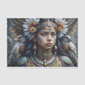 Mystic Guardian Decoupage Seidenpapier (Vorderseite)