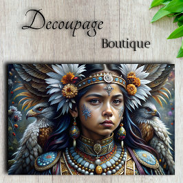 Mystic Guardian Decoupage Seidenpapier
