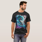 Mystic H2O Dragon Sea Serpent Design T-Shirt (Vorne ganz)