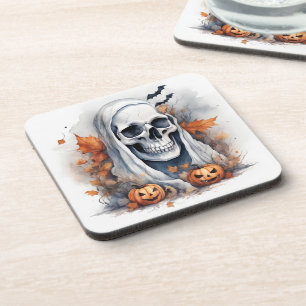 Mystic Halloween Ghost Art - Verzauberndes Geschen Getränkeuntersetzer