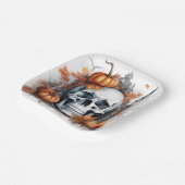 Mystic Halloween Gothic Skull Art - Bezaubernd Pappteller (Gewinkelt)