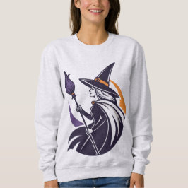 Mystic Halloween Hexe - Spooky Season Apparel Sweatshirt