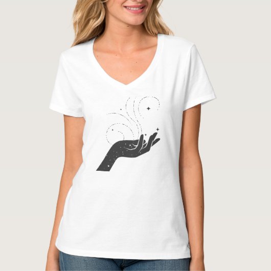 Mystic hand T - Shirt (Vorderseite)