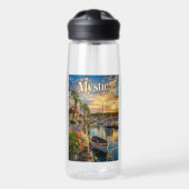Mystic Harbor Reflexionen Trinkflasche (Vorne)