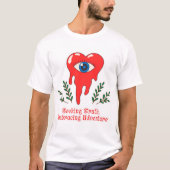 Mystic Heart Eye T-Shirt (Vorderseite)