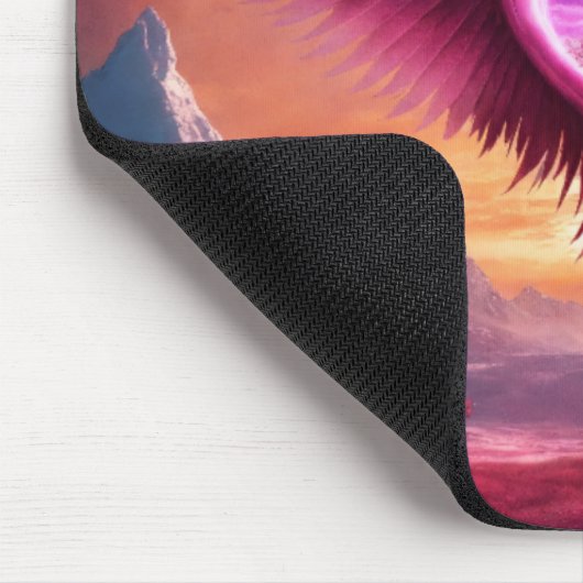 Mystic Heartscape Design Mousepad (Ecke)