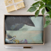 Mystic Hexe & Black Cat Halloween Seidenpapier (Geschenk)