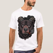 Mystic Horned Bear  T-Shirt (Vorderseite)