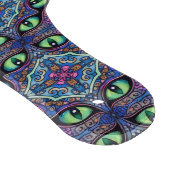 Mystic Indigo Bloom - Ziermuster Schneidebrett (Ecke)