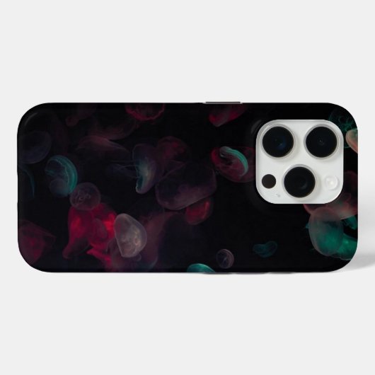 Mystic Jellyfish iPhone Case (Rückseite (Horizontal))