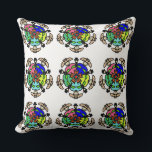 Mystic Jewel Zen Kissen<br><div class="desc">This unique hand-drawn mandala features a rustic,  artistic charm with natural variations in the pattern alignment. Perfect for adding a touch of soul and creativity to your space.</div>