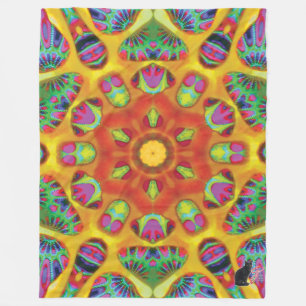 Mystic Kaleidoscope Fleecedecke