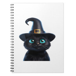 Mystic Kitty – Halloween-Katze Classic T-Shirt Notizblock