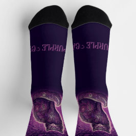 Mystic Kitty Socken