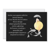 Mystic Koi & Golden Moon - Elegantes japanisches Z
