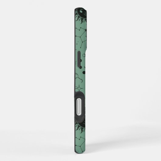 Mystic Kundalini Pattern iPhone Hülle (Rechte Seite)