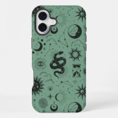 Mystic Kundalini Pattern iPhone Hülle (Rückseite)