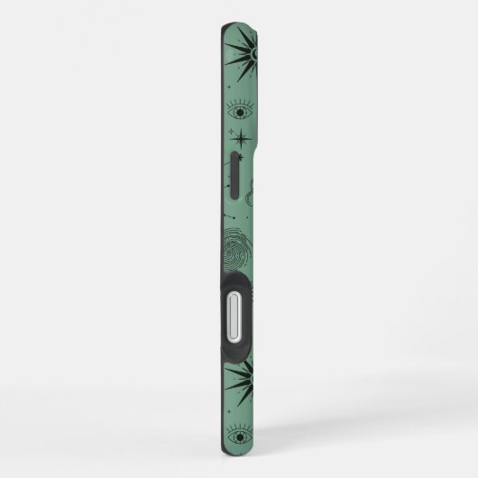 Mystic Kundalini Pattern iPhone Hülle (Rechte Seite)