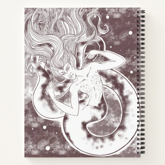 Mystic Lamia Deluxe Spiral Notebook Notizblock (Rückseite)