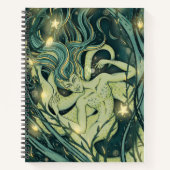 Mystic Lamia Deluxe Spiral Notebook Notizblock (Vorderseite)
