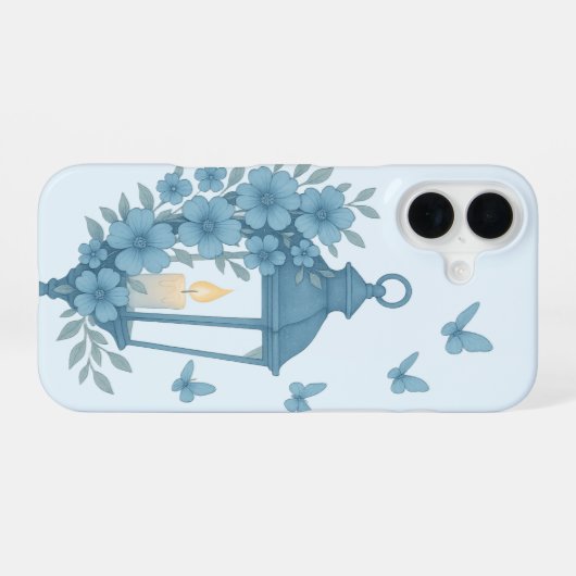 Mystic Lantern iPhone 16 Hülle (Rückseite (Horizontal))