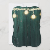 Mystic Lantern Wedding Save the Date Einladung (Rückseite)