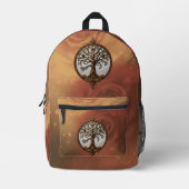 Mystic Life of Tree Bedruckter Rucksack (Vorderseite)