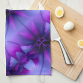 Mystic Lila Geschirrtuch (Viertel Falte)