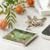 Mystic Luna Moth Schlüsselanhänger (Seite)