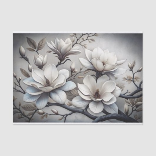 Mystic Magnolias Decoupage Seidenpapier (Vorderseite)