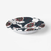 Mystic Mandala Elephant Art Pappteller (Gewinkelt)