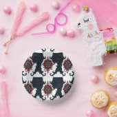 Mystic Mandala Elephant Art Pappteller (Party)