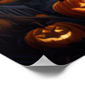 Mystic Mansion, Spooky Halloween Poster (Ecke)