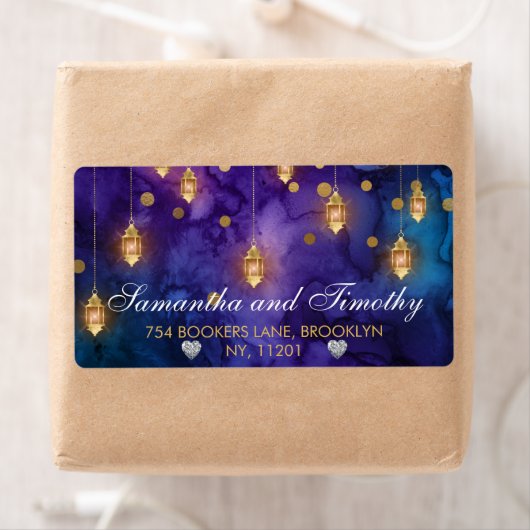 Mystic Marrakesh Night Lanterns & Bokeh Wedding (Insitu)