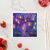 Mystic Marrakesh Nights Laterns Brautparty Serviette (Beispiel)