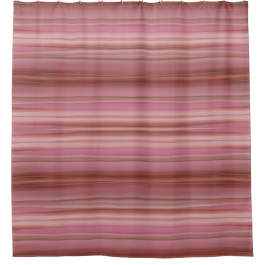 Mystic Mauve Horizontal Duschvorhang (Vorderseite)