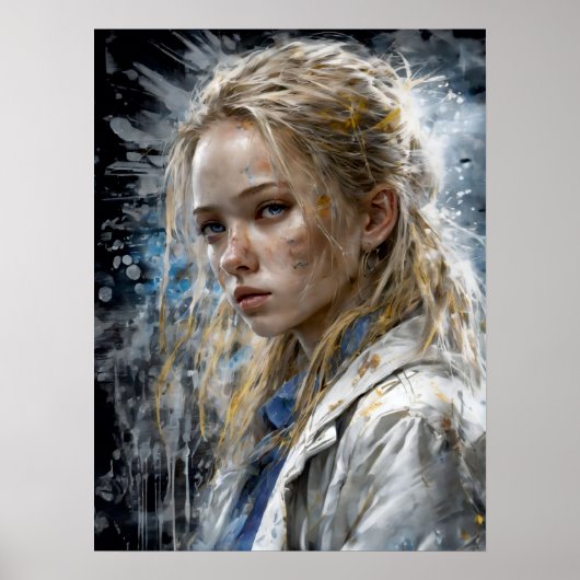 Mystic Melody: Oil Masterwork Poster (Vorne)