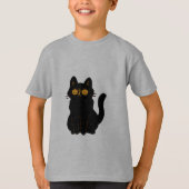 Mystic Meow Halloween T-Shirt (Kids Edition) (Vorderseite)