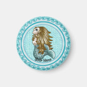 Mystic Mermaid Bubbles Magnet (Vorne)